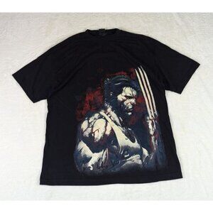 Vintage X-Men Wolverine Mad Engine Marvel T shirt Mens XL Comics Superhero Y2K